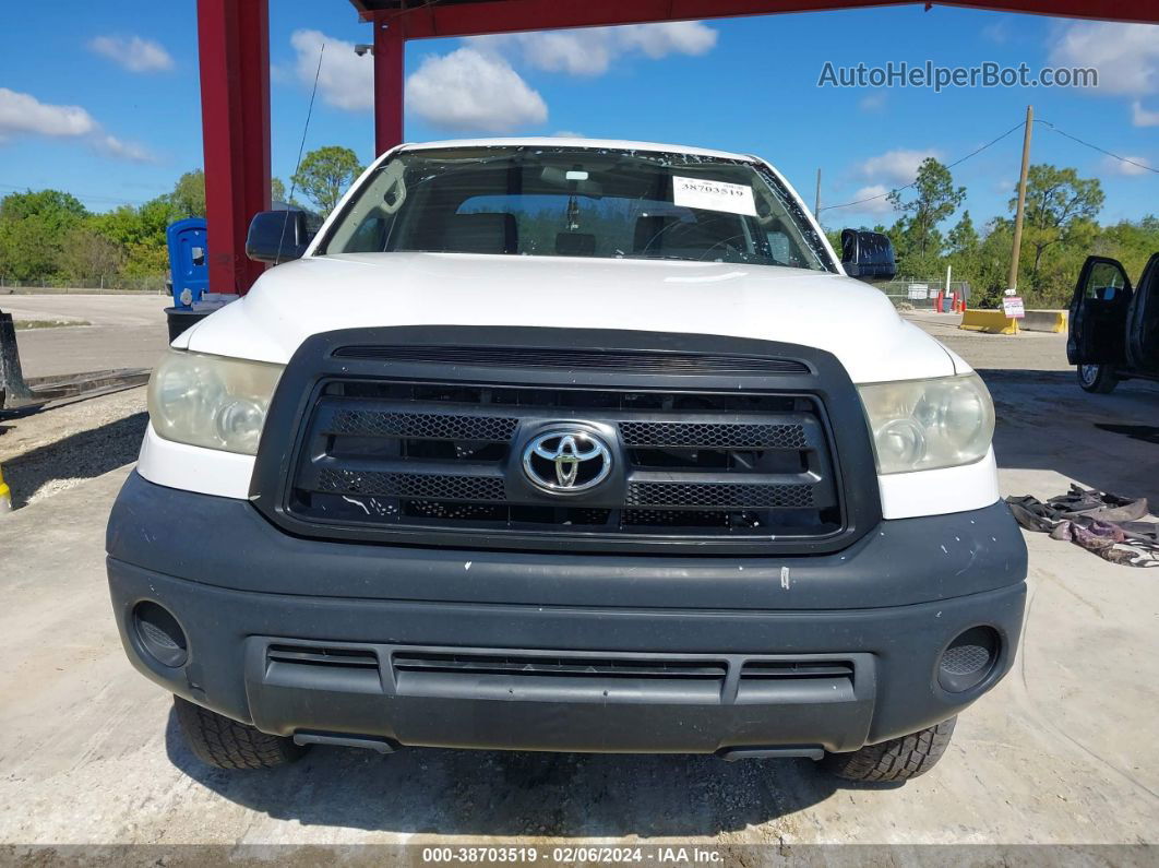 2012 Toyota Tundra Grade 4.6l V8 White vin: 5TFRM5F15CX047786