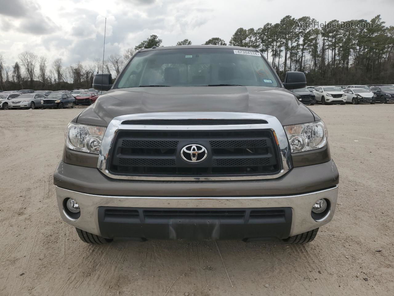 2012 Toyota Tundra Double Cab Sr5 Gray vin: 5TFRM5F16CX039311