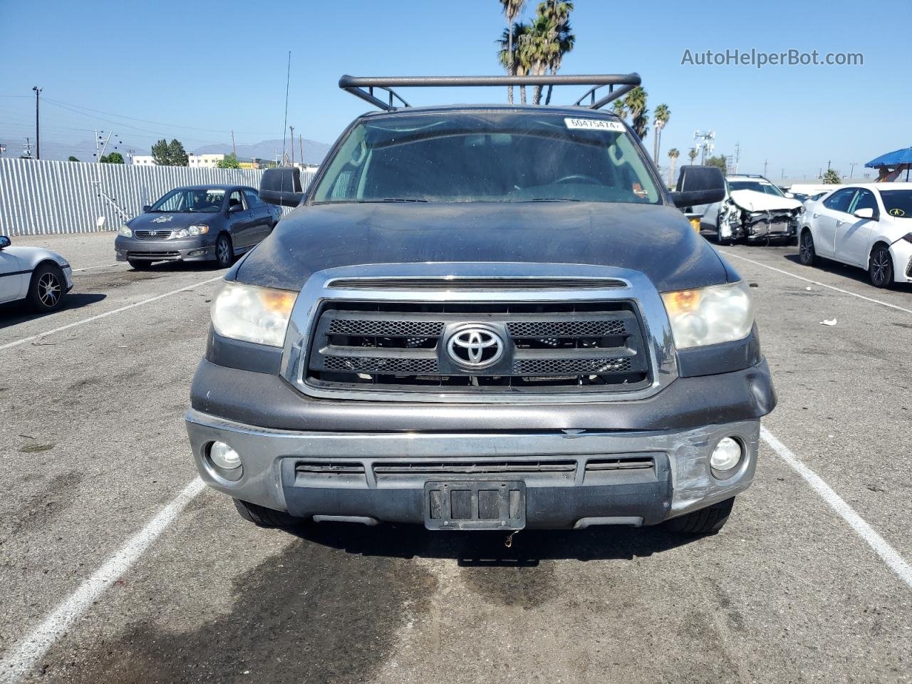 2012 Toyota Tundra Double Cab Sr5 Серый vin: 5TFRM5F16CX040569