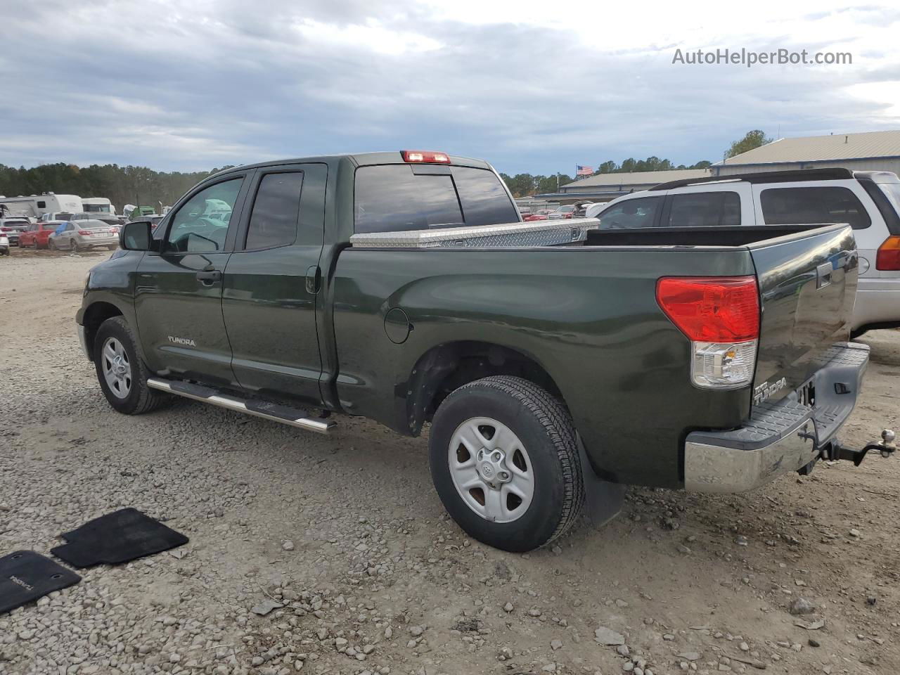 2012 Toyota Tundra Double Cab Sr5 Green vin: 5TFRM5F17CX044534