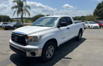 2012 Toyota Tundra Double Cab Sr5 White vin: 5TFRM5F18CX050911