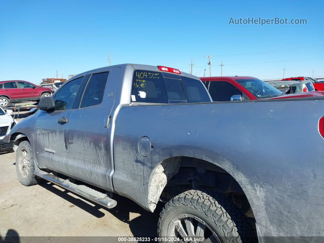 2012 Toyota Tundra Double Cab Sr5 Silver vin: 5TFRM5F19CX046057