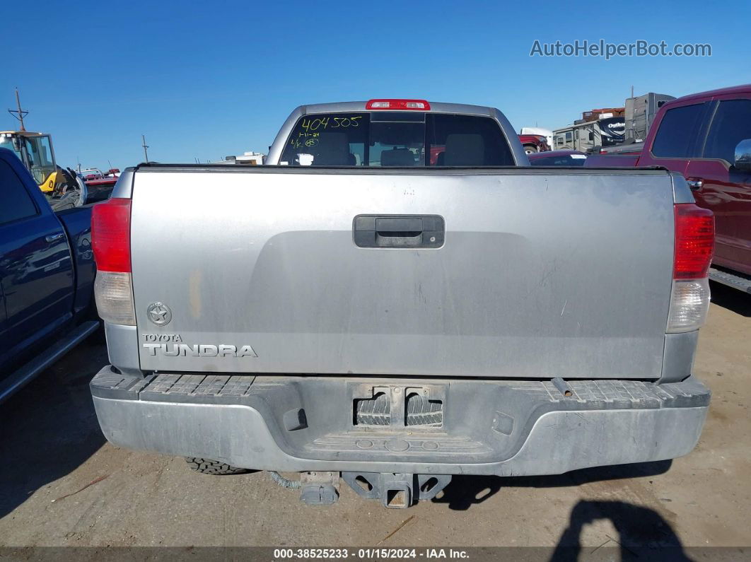 2012 Toyota Tundra Double Cab Sr5 Silver vin: 5TFRM5F19CX046057