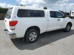 2012 Toyota Tundra Double Cab Sr5 White vin: 5TFRM5F19CX049685