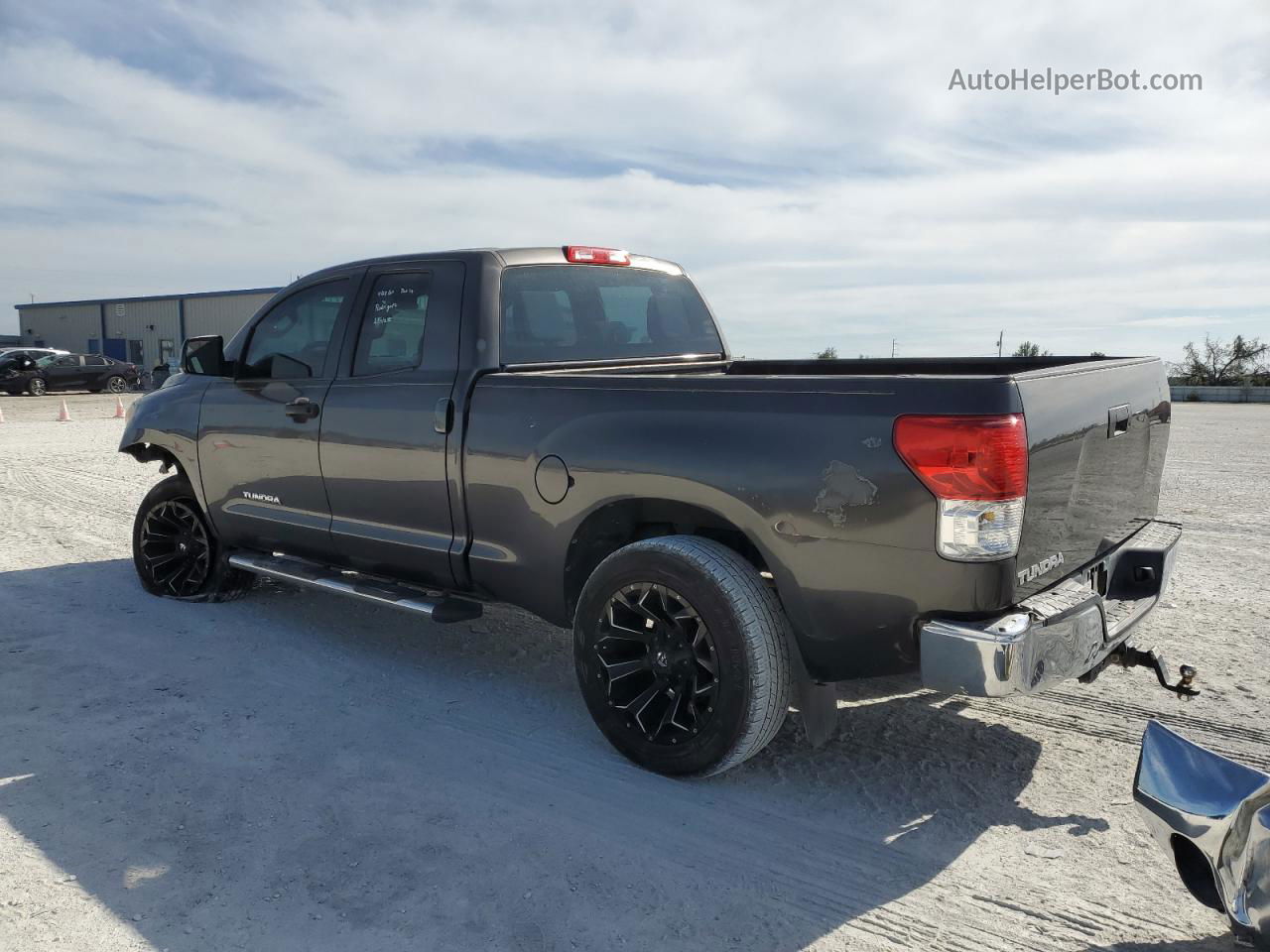 2012 Toyota Tundra Double Cab Sr5 Gray vin: 5TFRM5F19CX050108