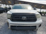 2012 Toyota Tundra Double Cab Sr5 White vin: 5TFRM5F1XCX047346