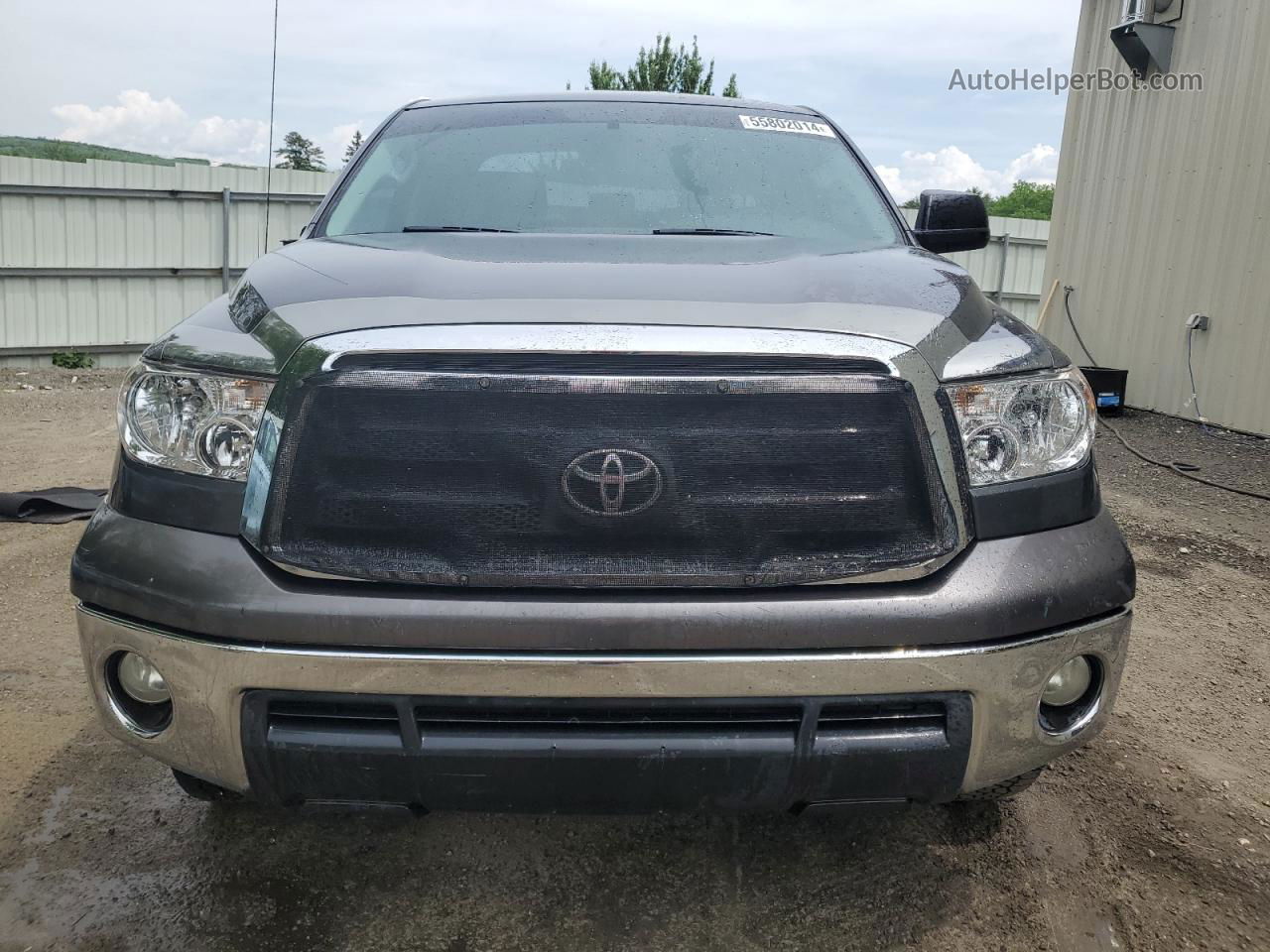 2012 Toyota Tundra Double Cab Sr5 Silver vin: 5TFRU5F15CX026615