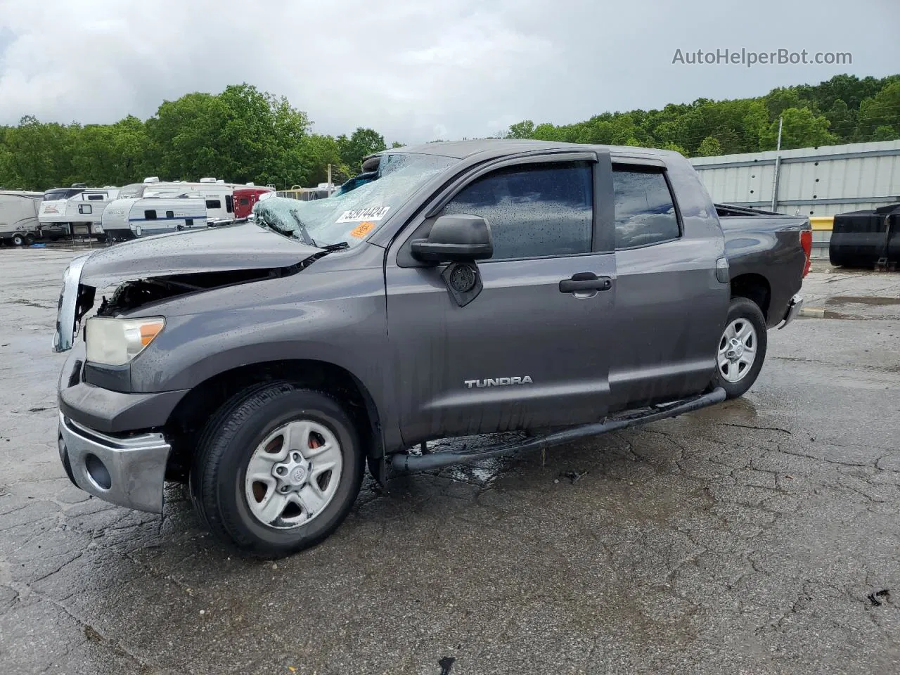 2012 Toyota Tundra Double Cab Sr5 Gray vin: 5TFRU5F16CX026963