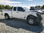 2020 Toyota Tacoma Access Cab White vin: 5TFRX5GN0LX179086