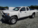 2020 Toyota Tacoma Access Cab White vin: 5TFRX5GN0LX179086