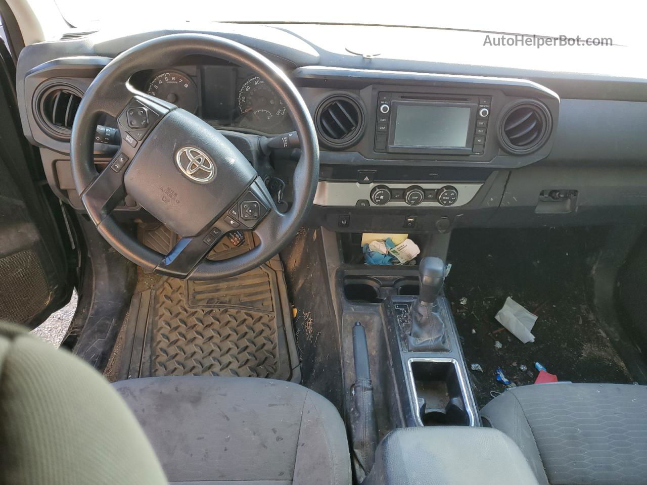 2019 Toyota Tacoma Access Cab Черный vin: 5TFRX5GN1KX155281