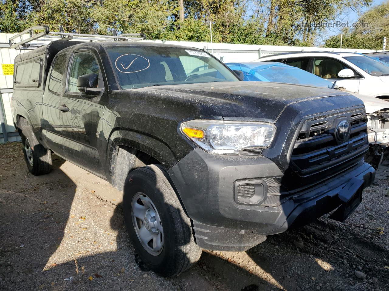 2019 Toyota Tacoma Access Cab Черный vin: 5TFRX5GN1KX155281