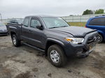 2017 Toyota Tacoma Access Cab Gray vin: 5TFRX5GN2HX080096