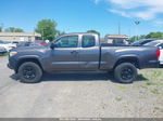 2017 Toyota Tacoma Sr Gray vin: 5TFRX5GN2HX081524