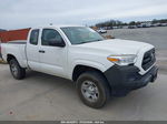 2017 Toyota Tacoma Sr White vin: 5TFRX5GN2HX086027