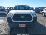 2017 Toyota Tacoma Sr White vin: 5TFRX5GN2HX086027