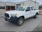 2017 Toyota Tacoma Sr White vin: 5TFRX5GN2HX086027