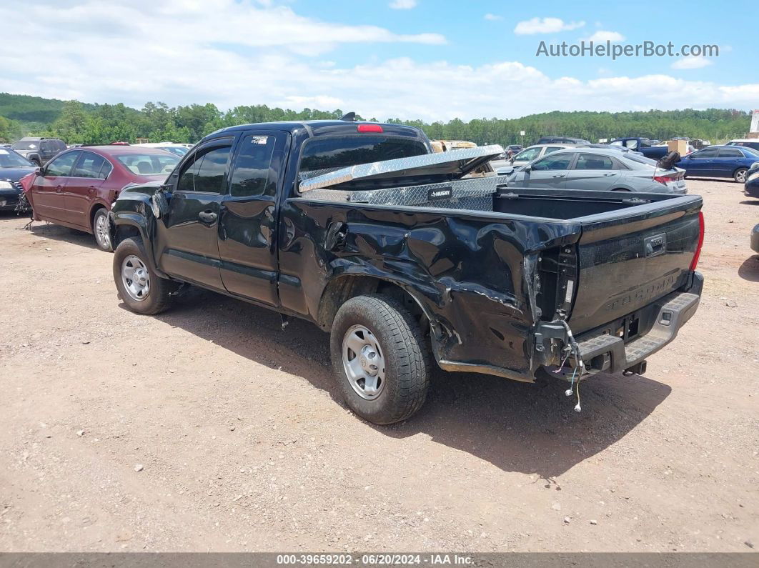 2017 Toyota Tacoma Sr Black vin: 5TFRX5GN2HX101559