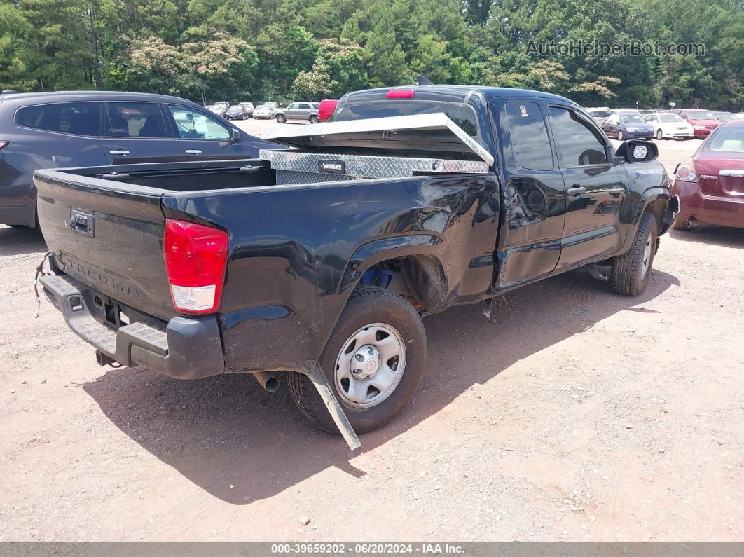 2017 Toyota Tacoma Sr Black vin: 5TFRX5GN2HX101559