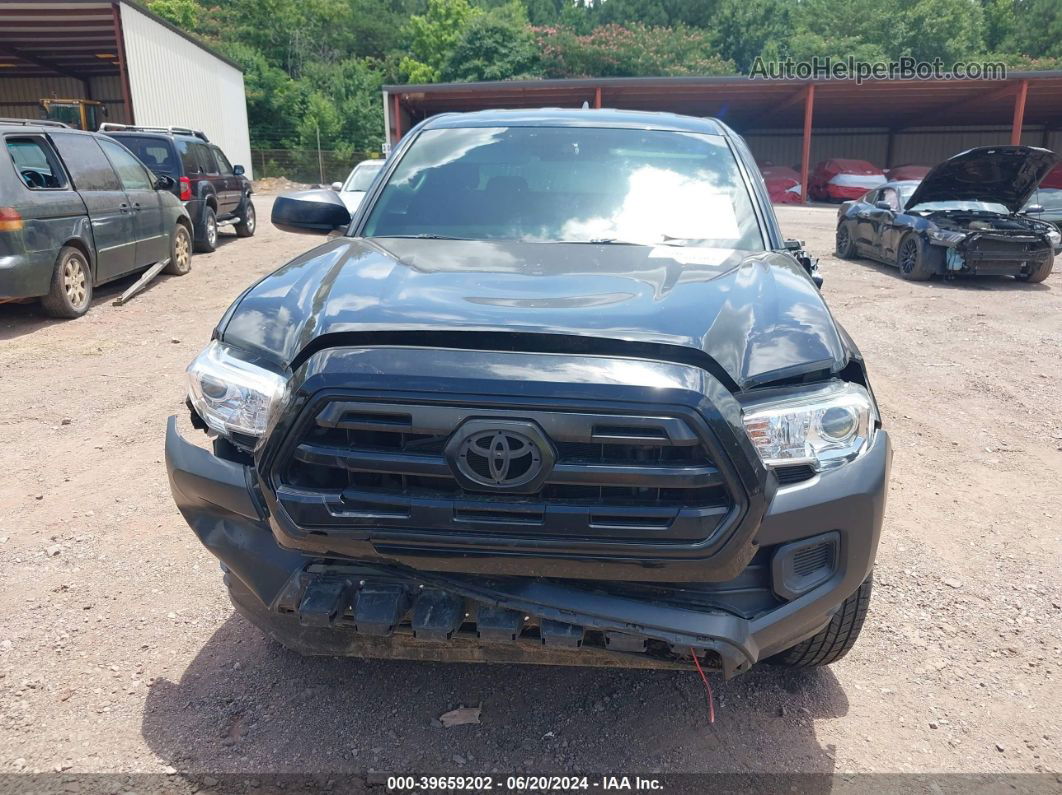 2017 Toyota Tacoma Sr Black vin: 5TFRX5GN2HX101559