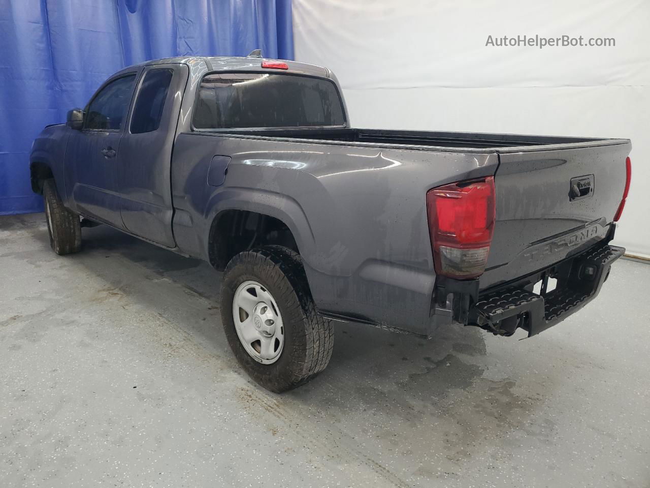 2019 Toyota Tacoma Access Cab Gray vin: 5TFRX5GN2KX161364