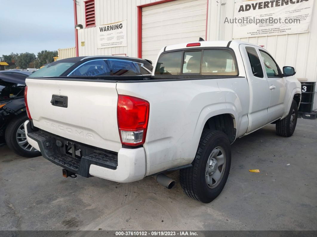 2017 Toyota Tacoma Sr/sr5 White vin: 5TFRX5GN3HX088952