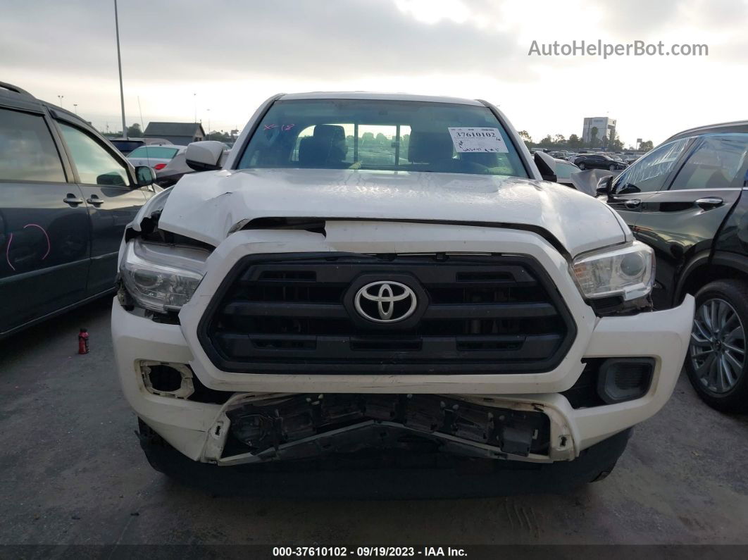 2017 Toyota Tacoma Sr/sr5 White vin: 5TFRX5GN3HX088952