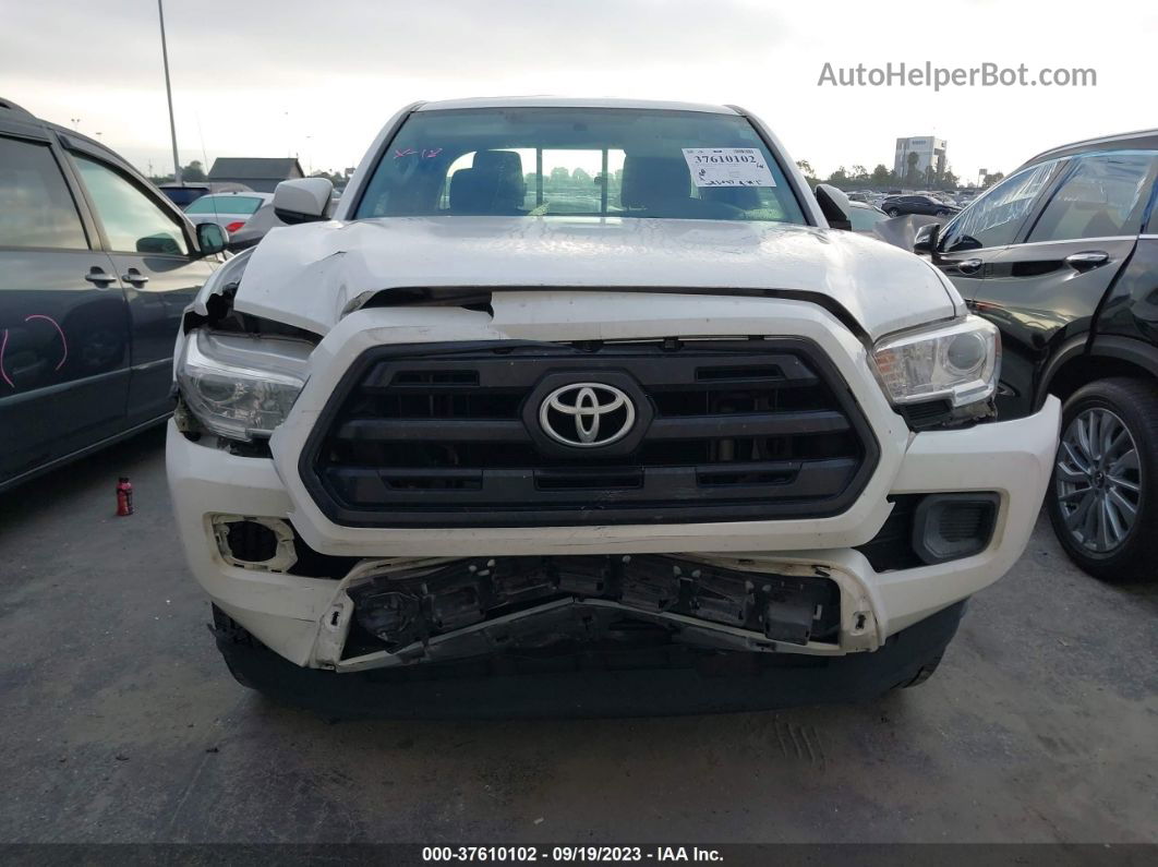 2017 Toyota Tacoma Sr/sr5 White vin: 5TFRX5GN3HX088952