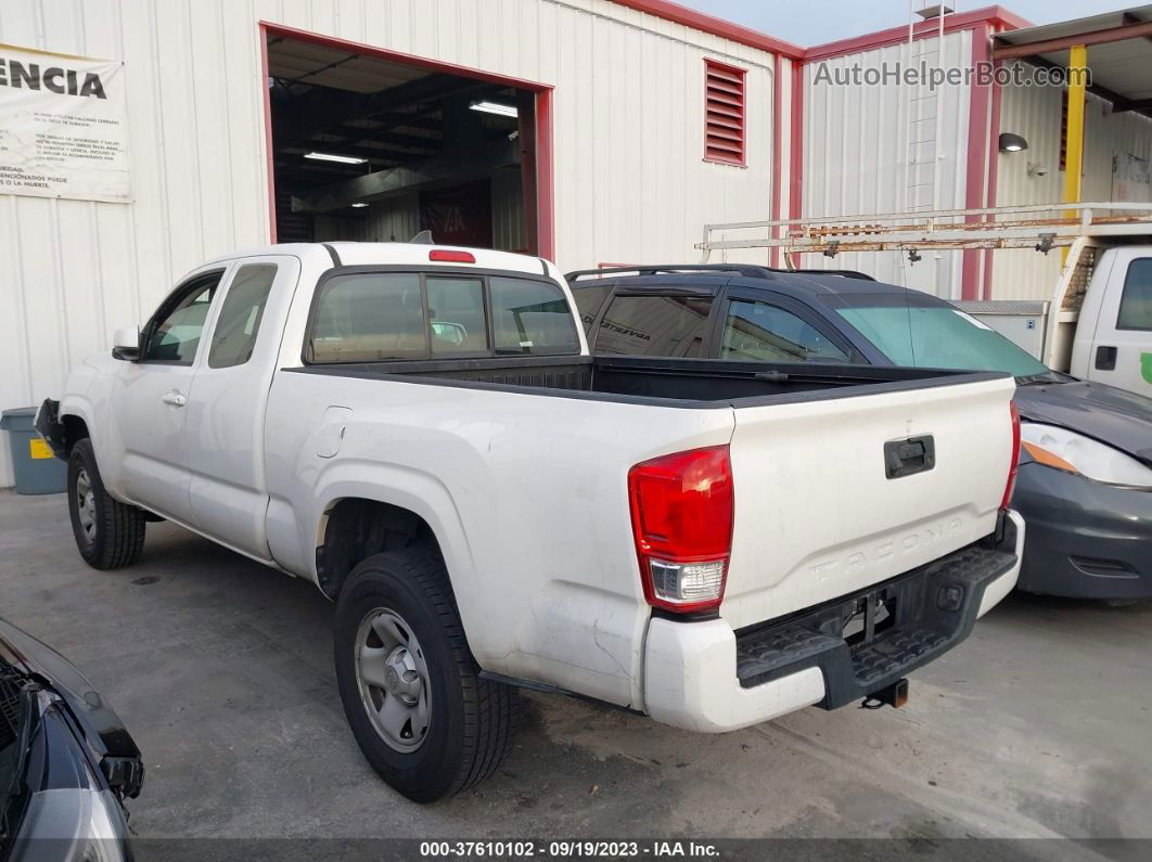 2017 Toyota Tacoma Sr/sr5 White vin: 5TFRX5GN3HX088952