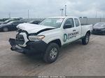 2017 Toyota Tacoma Sr White vin: 5TFRX5GN4HX078012