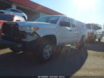 2017 Toyota Tacoma Sr White vin: 5TFRX5GN4HX082433