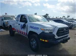 2019 Toyota Tacoma Sr White vin: 5TFRX5GN4KX144517