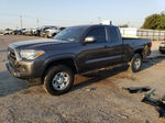 2017 Toyota Tacoma Access Cab Gray vin: 5TFRX5GN5HX080464