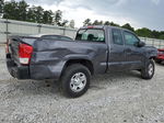 2017 Toyota Tacoma Access Cab Gray vin: 5TFRX5GN6HX075208