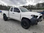 2017 Toyota Tacoma Access Cab White vin: 5TFRX5GN6HX080795