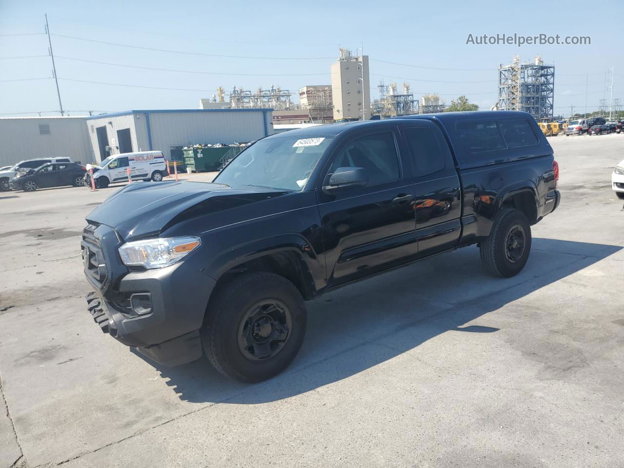 2020 Toyota Tacoma Access Cab Black vin: 5TFRX5GN6LX177312