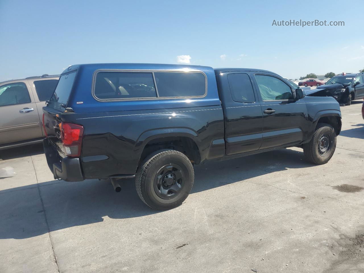 2020 Toyota Tacoma Access Cab Черный vin: 5TFRX5GN6LX177312