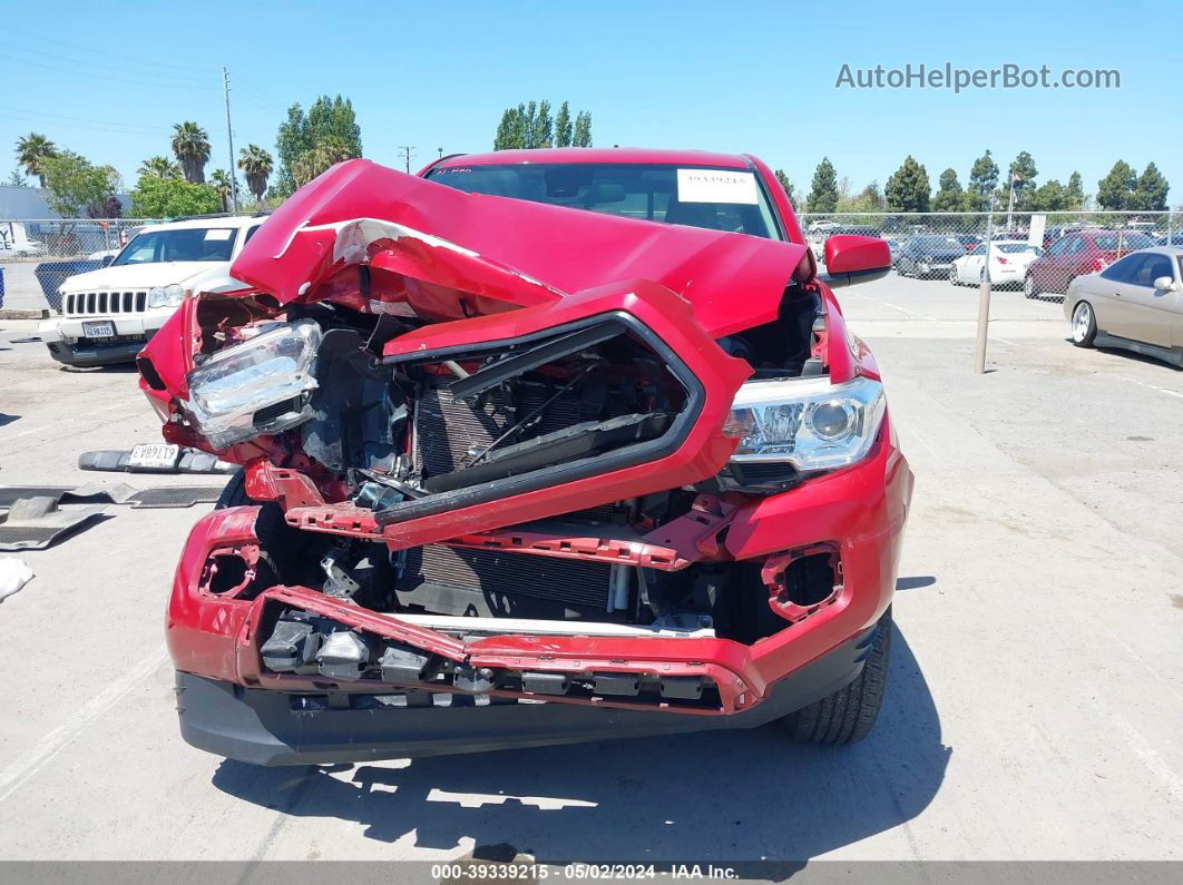 2020 Toyota Tacoma Sr Red vin: 5TFRX5GN6LX183367