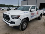 2017 Toyota Tacoma Access Cab White vin: 5TFRX5GN7HX074178