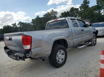 2017 Toyota Tacoma Access Cab Silver vin: 5TFRX5GN7HX081437