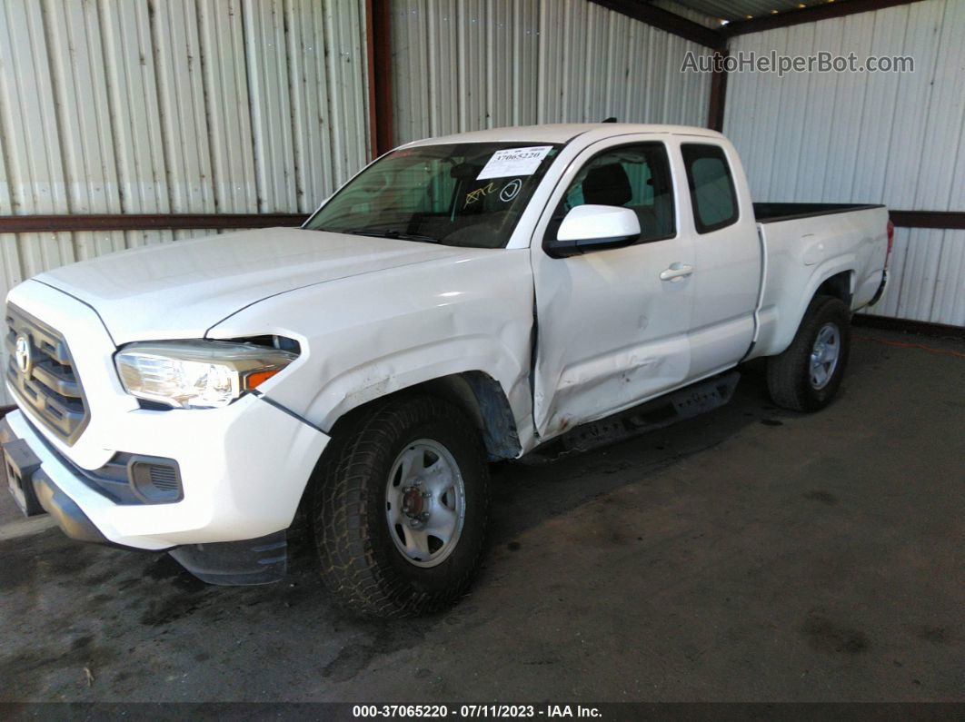 2017 Toyota Tacoma Sr/sr5 White vin: 5TFRX5GN7HX096942