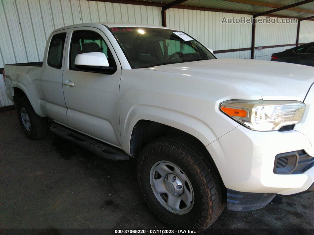 2017 Toyota Tacoma Sr/sr5 Белый vin: 5TFRX5GN7HX096942