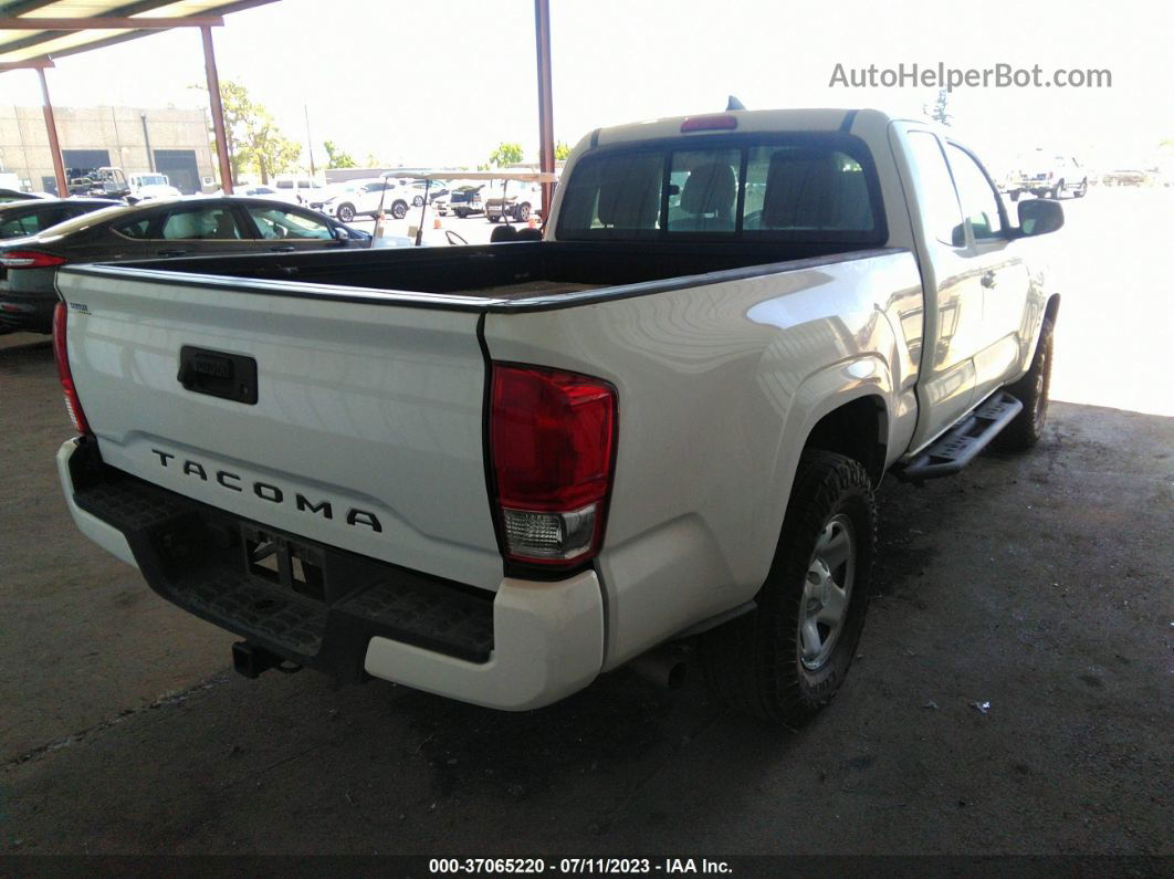 2017 Toyota Tacoma Sr/sr5 White vin: 5TFRX5GN7HX096942