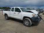 2017 Toyota Tacoma Access Cab White vin: 5TFRX5GN8HX075601