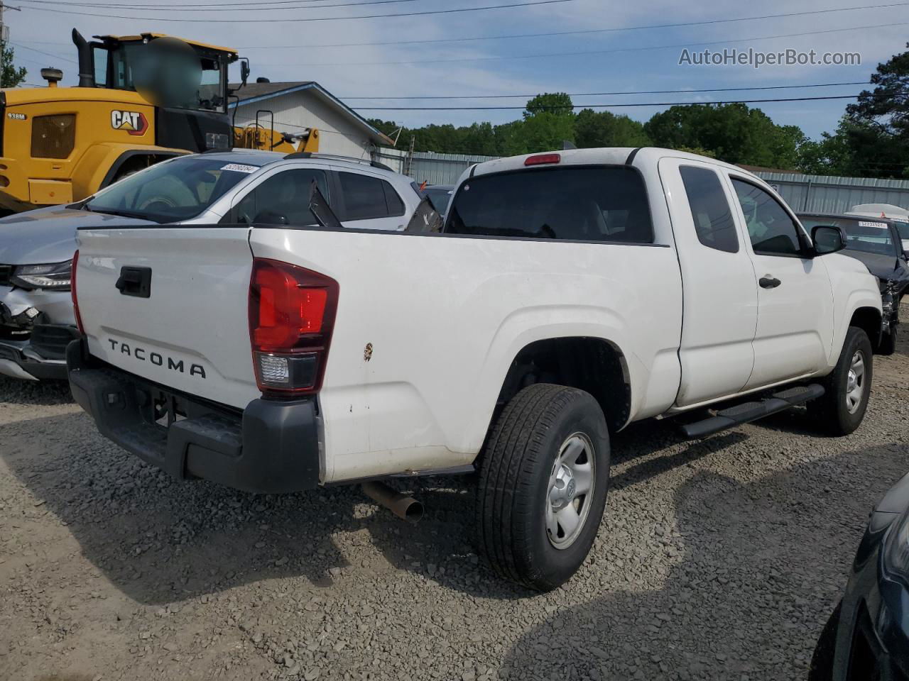 2019 Toyota Tacoma Access Cab Белый vin: 5TFRX5GN8KX150546