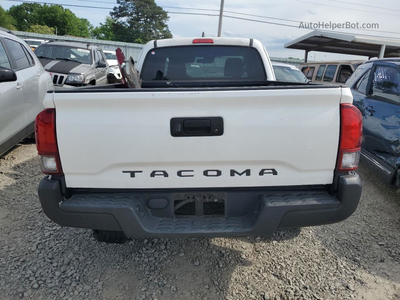 2019 Toyota Tacoma Access Cab Белый vin: 5TFRX5GN8KX150546