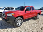 2017 Toyota Tacoma Access Cab Red vin: 5TFRX5GN9HX079222