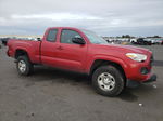 2017 Toyota Tacoma Access Cab Red vin: 5TFRX5GN9HX098708