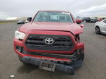 2017 Toyota Tacoma Access Cab Red vin: 5TFRX5GN9HX098708