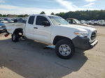 2019 Toyota Tacoma Access Cab White vin: 5TFRX5GN9KX140026